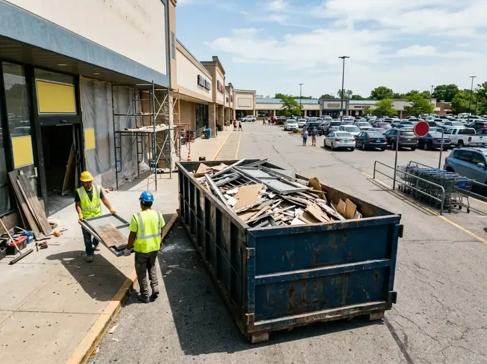 retail-store-renovation-debris-003 — frequently asked questions, Roll-off Dumpster Rentals in Vero Lake Estates, FL